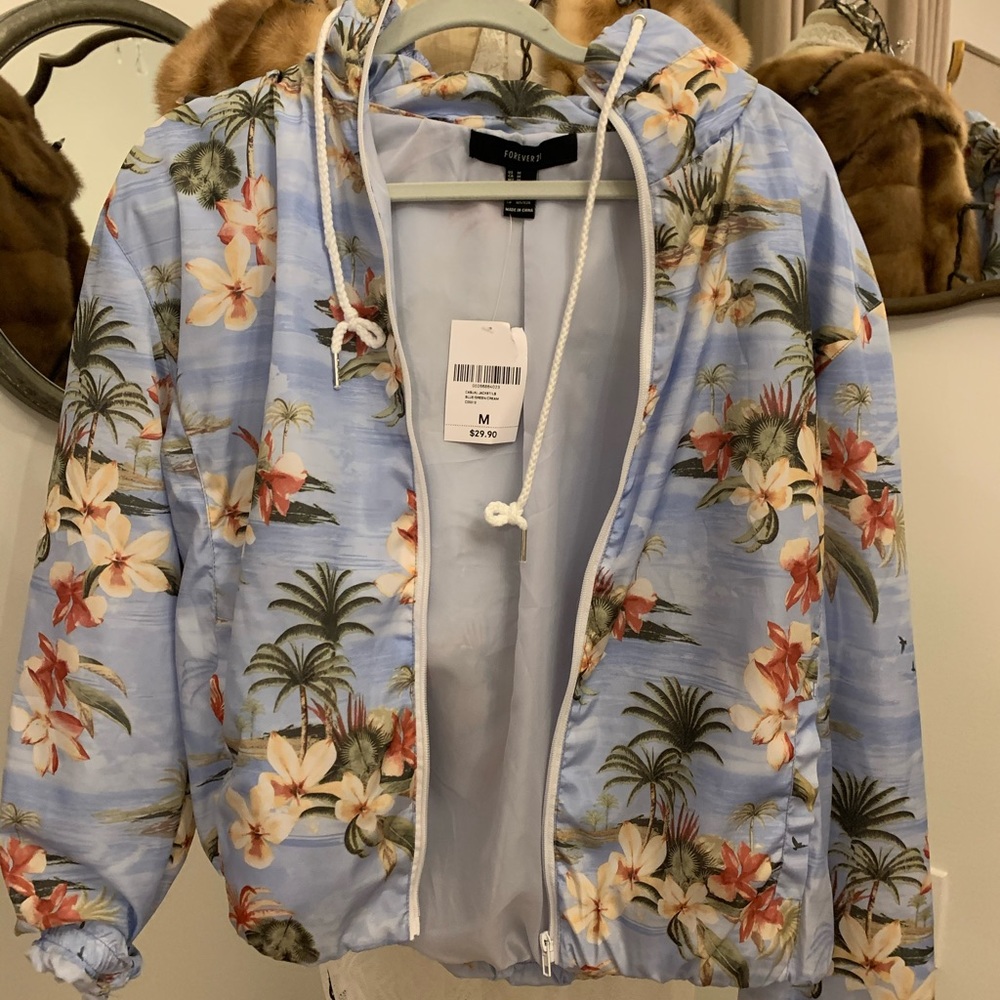 Floral jacket!